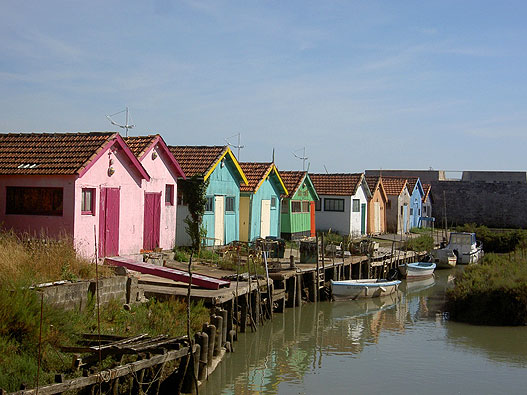 french style fishing huts