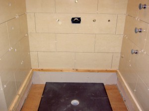 Leak free shower tray installation